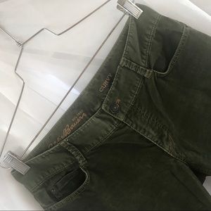 Eddie Bauer Corduroys Sexy Flare Evergreen 8